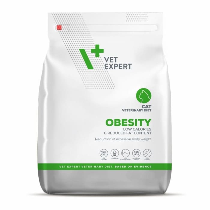 VetExpert VD Obesity veterinārā kaķu barība svara kontrolei 2 kg